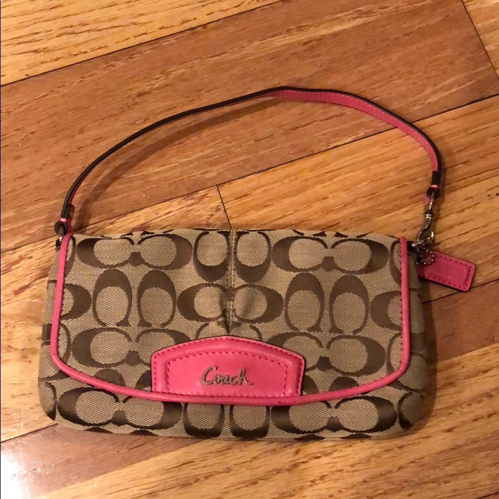 PRICE DROP!! Coach wristlet